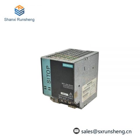SIEMENS 6EP1334-3BA00 Power Supply: Industrial Control System Power Module