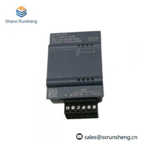 Siemens 6ES7231-5PA30-0XB0: Industrial Analog Input Module