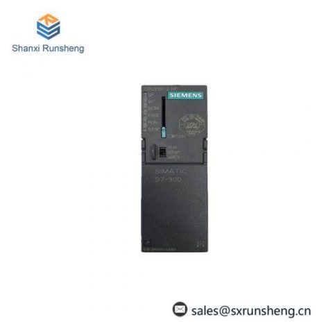 SIEMENS 6ES7315-6FF01-0AB0 CPU Module - Advanced Control Core, Engineered for Precision