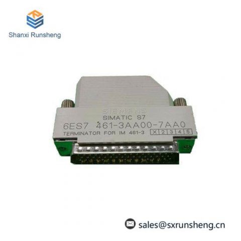 SIEMENS 6ES7461-3AA01-7AA0 Terminating Connector - Industrial Automation, 200 characters