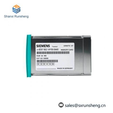 Siemens 6ES7952-0AF00-0AA0 RAM Memory Card: Industrial Control Solutions
