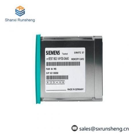 Siemens 6ES7952-0KH00-0AA0 Flash Memory Module for Industrial Control Systems