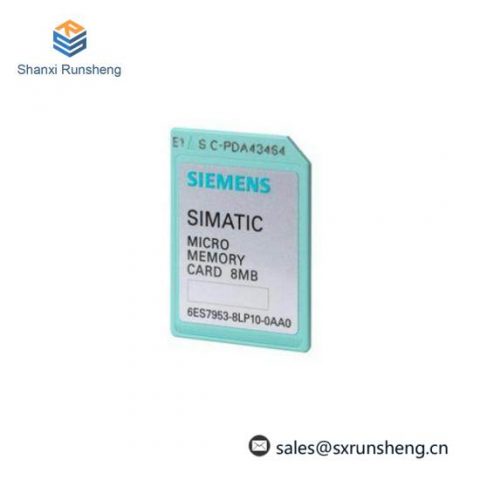 Siemens 6ES7953-8LP20-0AA0: Industrial Micro Memory Card for S7 Systems