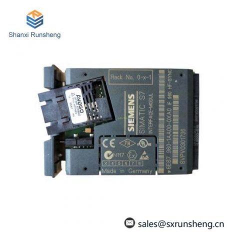 Siemens 6ES7 960-1AA00-0XA0 IF 960-HF Synchronization Module for S7-400H - Industrial Control Solution for Enhanced Efficiency