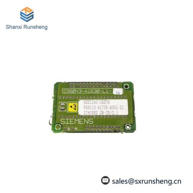 Siemens 6RX1240-0AS76 Industrial Control Module