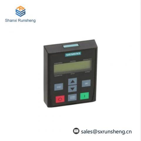 SIEMENS 6SL3255-0AA00-4CA1 Operator Panel: Control Precision and Efficiency in Industry