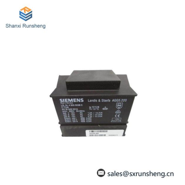 SIEMENS AGG5.220 - Power Transformer for LMV5 System