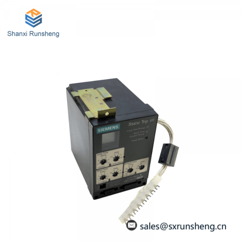SIEMENS Static Trip III RMS-TSG-TZ-C: Advanced Power System Protection Module