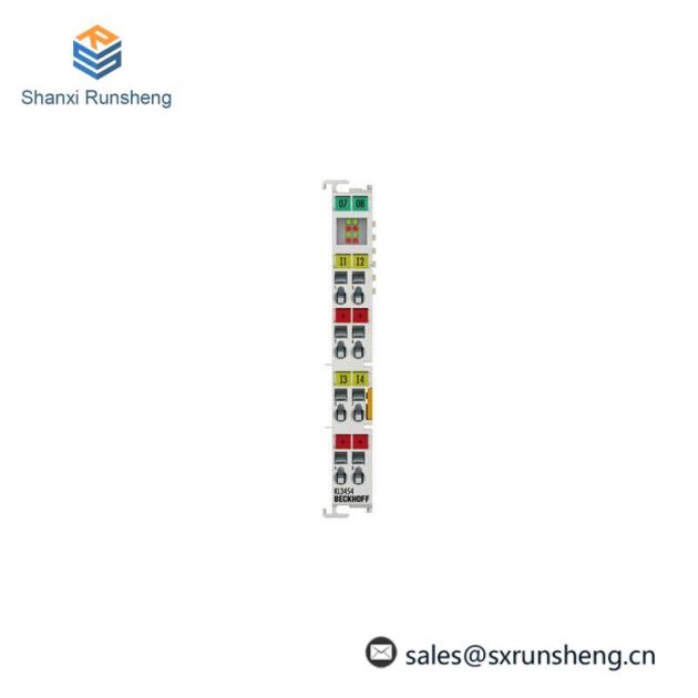 WAGO KL3454 4-Channel Analog Input Single-Ended - Precision & Efficiency for Your Control System