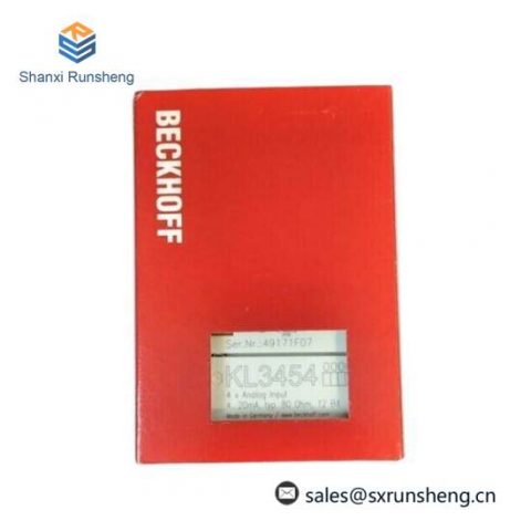 WAGO KL3454 Analog Input Module - Advanced Industrial Control Solution