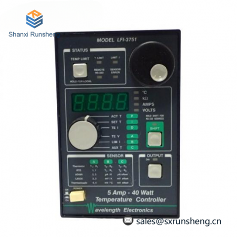 WAVELENGTH ELECTRONICS LFI-3751 Thermoelectric Temperature Controller
