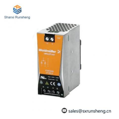 Weidmuller CP-DM20 Power Supply, High-Efficiency Modular Power Solution