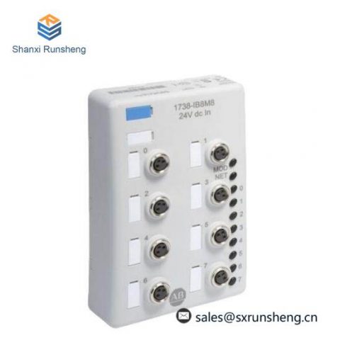 Rockwell Automation 1738IB8M8, I/O Module, Safety Input, Industrial Control