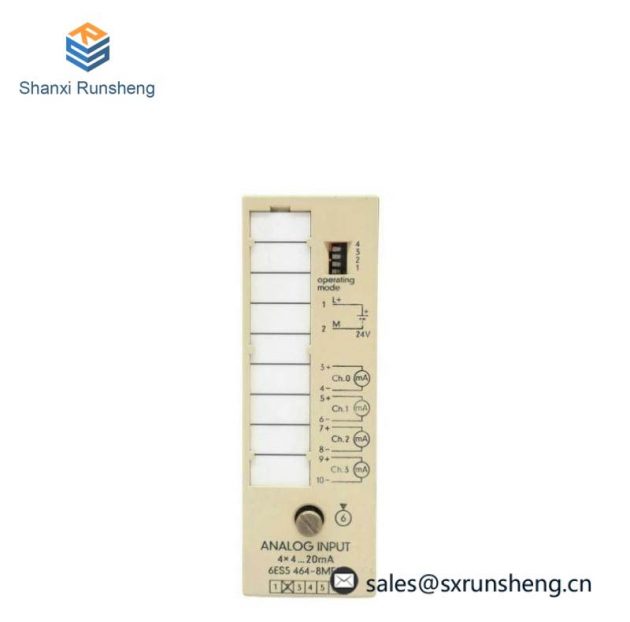 SIEMENS SIMATIC 6ES5464-8ME11 Analog Input Module: High-Frequency, Compact PLC System