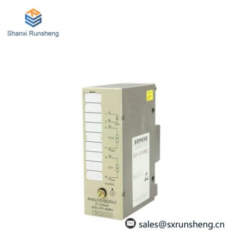 SIEMENS S5.470 8-Channel Analog Output Module