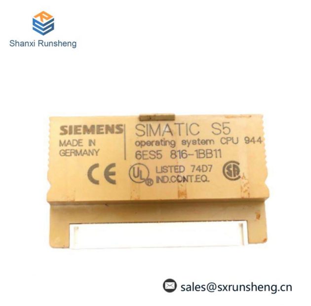 SIEMENS 6ES5816-1BB11: Advanced Operating System Module for Industrial Automation