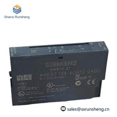 Siemens 6ES7134-4GB52-0AB0 Analog Input Module for Industrial Automation