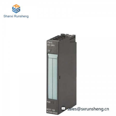 SIEMENS 6ES7138-4CA50-0AB0 Power Modules, Compact, High-Performance, ProfiSafe