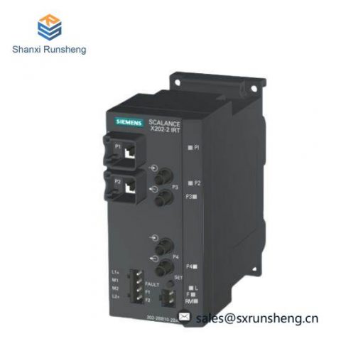 Siemens SCALANCE X202-2IRT MANAGED IE IRT SWITCH; Siemens