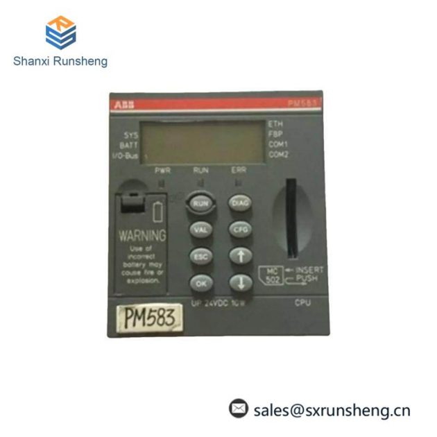 ABB AC500 CPU PM583-ETH: High Performance Modular Controller