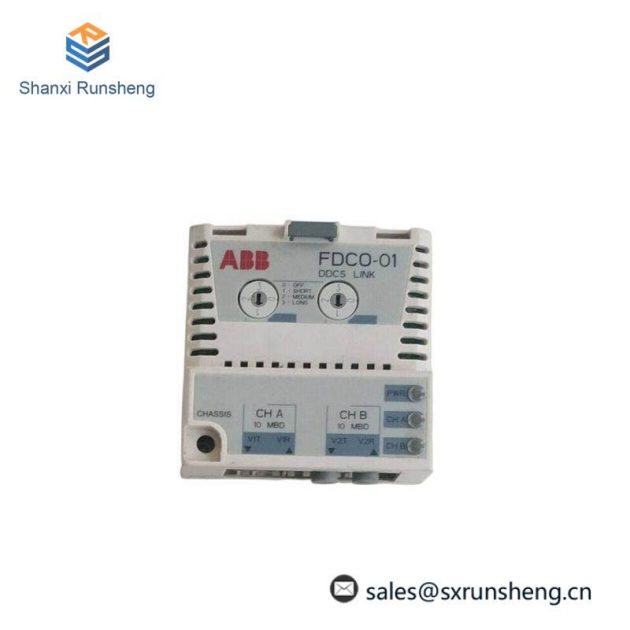 ABB FDCO-01 COMMUNICATION MODULE - High-Performance Ethernet Networking for Industrial Automation