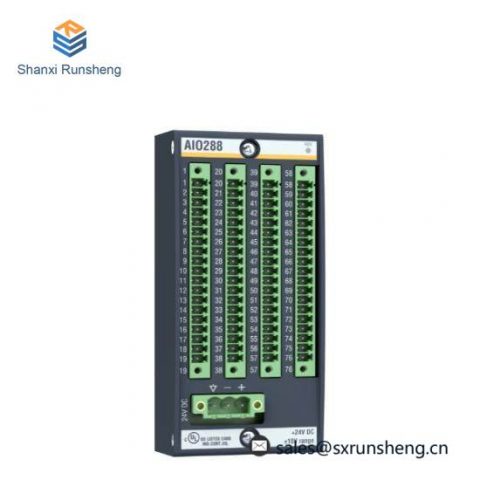 Bachmann AIO288/1 - High-Precision Analog I/O Module for Industrial Control