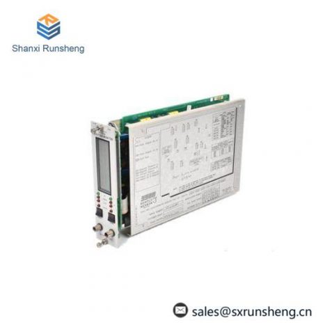 Bently Nevada 3300/26 Dual Accelerometer RMS Monitor: Precise Vibration Monitoring for Industrial Control Systems