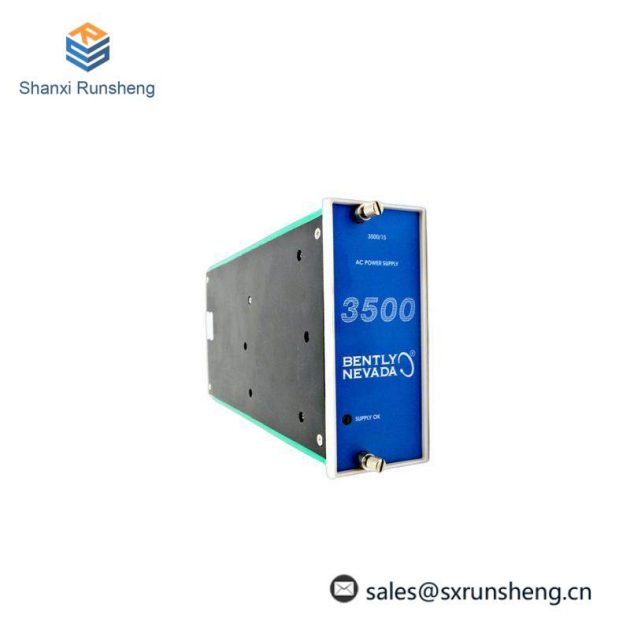 Bently Nevada 3500/15 AC Power Supply Module: Advanced Industrial Control Solution