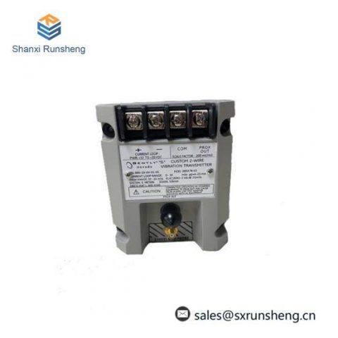 Bently Nevada 990-08-XX-01-00: Precision 2-Wire Vibration Transmitter for Industrial Automation