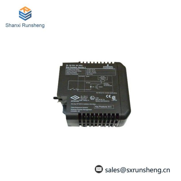 EMERSON KJ3222X1-EA1 Input Module for Industrial Control Systems