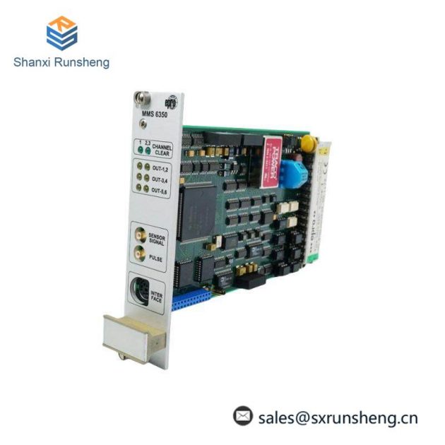 Emerson MMS6350 Digital Overspeed Protection System, designed for industrial safety and reliability