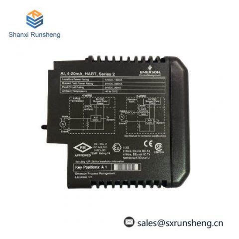 Emerson VE4003S2B2 | DeltaV Analog Input Module