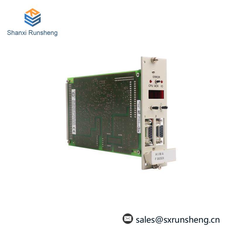 f8650x_hima_cpu_module.jpg HIMA F8650X CPU Module, Control & Automation, Electronics