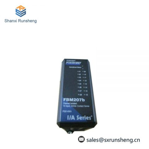 FOXBORO I/A Series FBM207B 16-Channel Isolated Input Module