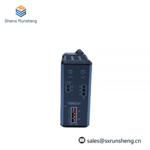 FOXBORO FBMSVH Control Module, Precision Industrial Automation Component