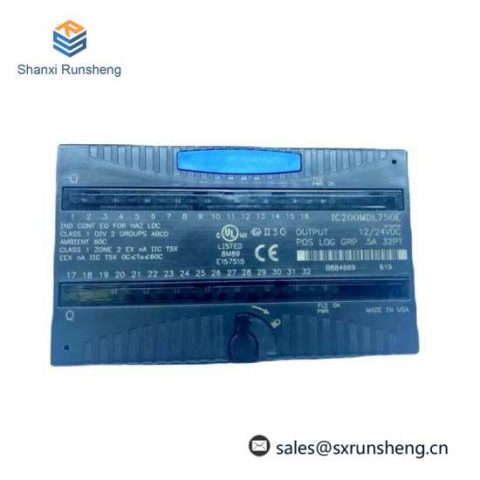 GE Fanuc IC200MDL750E - High-Performance Control Module for Industrial Applications