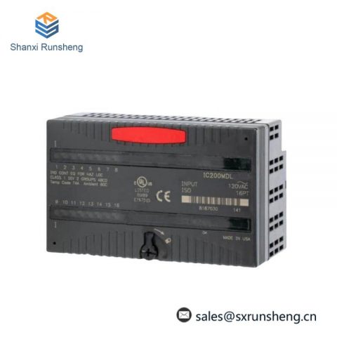 GE IC200MDL744 5 Volt Backplane Current Module