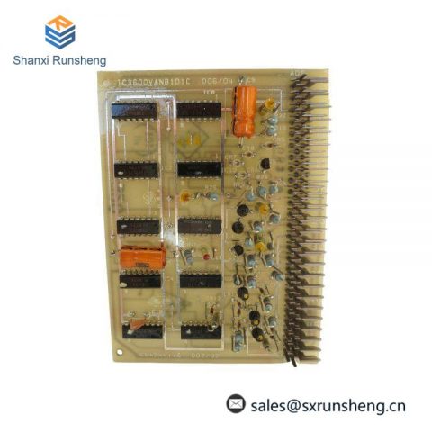 GE IC3600VANB1D1C - Advanced Control PLC Annunciator Board