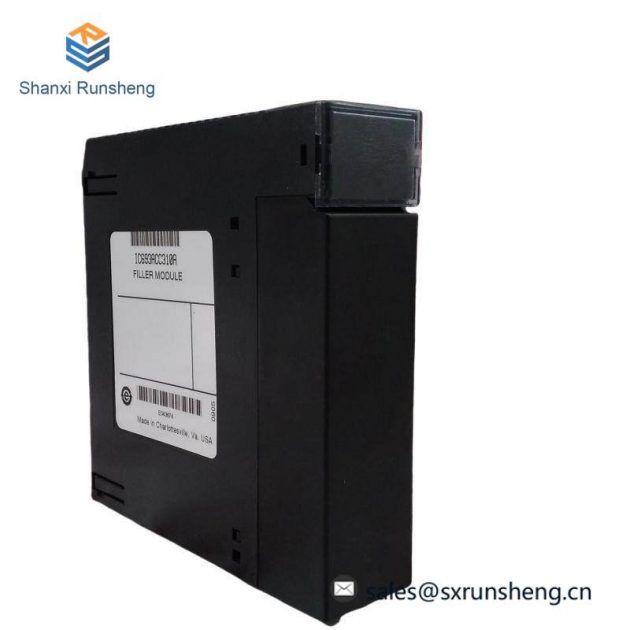GE IC693ACC310 Filler Module: Enhancing System Flexibility for Advanced Automation