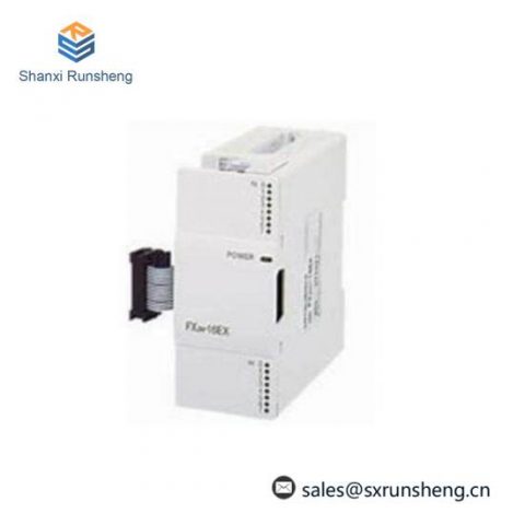 Mitsubishi FX2N-16EX-ES/UL PLC Extension Input Module, Industrial Automation Control