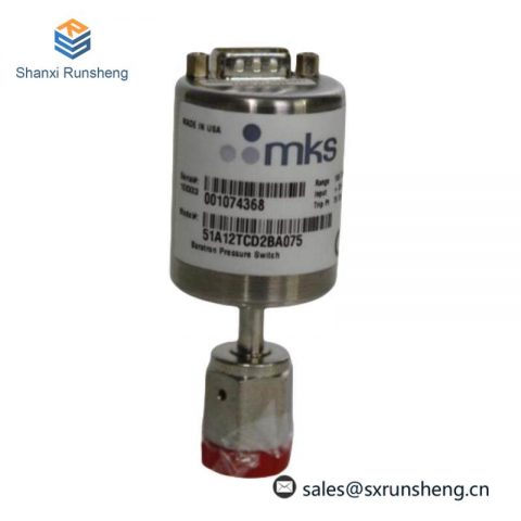 MKS 51A12TCD2BA075 Pressure Switch - High Precision Control for Industrial Automation