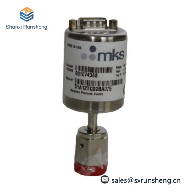 MKS 51A12TCD2BA075 Pressure Switch - High Precision Control for Industrial Automation