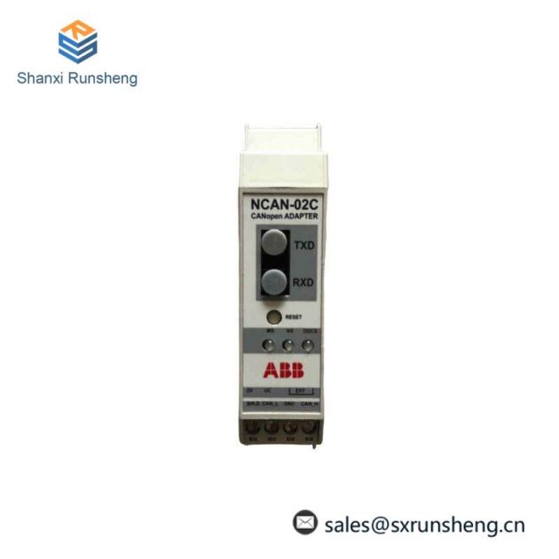 ABB NCAN-02C Adapter Board, Industrial Control Module