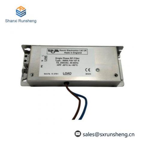 OMRON R88A FIW 107-E RFI FILTER, High-Performance EMI/RFI Noise Suppression Solution