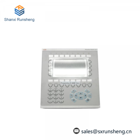 ABB PP220 Process Panel 220 - A Comprehensive Solution for Industrial Automation