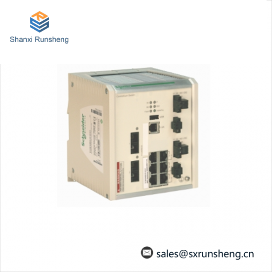 schneider_tcsesm063f2cu1_extended_managed_switch-1.png Schneider BMXBP0400 Modicon X80 PLC Rack, Efficient Control for Industrial Automation