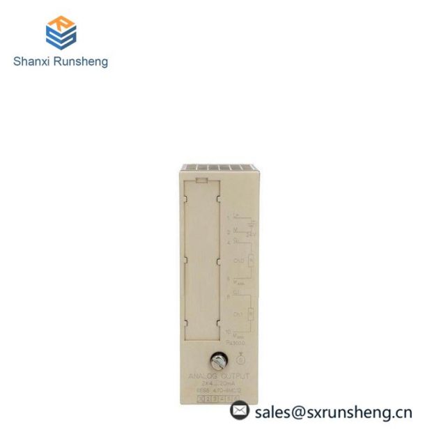 SIEMENS 6ES5470-8MC12 SIMATIC S5 470-8 Analog Current Output Module, 2 Channels, 4-20mA