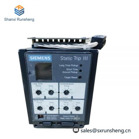 SIEMENS RMS-TSIG-TZ Static Trip - Advanced Industrial Control System