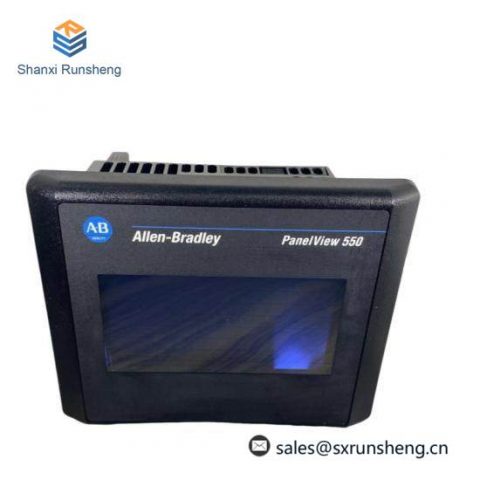 Allen-Bradley 2711-T5A10L1 PanelView 550 Monochrome Terminal, 5.5-inch Touchscreen Display