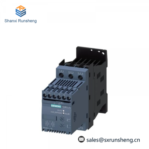 SIEMENS 3RW30 S00 6.5A 480V 110-230V Screw Soft Starter, Industrial Control Solutions
